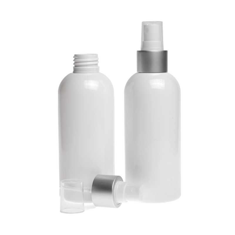 Biela plastová fľaška vyrobená z PET s lesklým povrchom.
Objem: 300 ml, celkový objem 317 mlVýška fľašky: 146 mmPriemer fľašky: 58 mmHrdlo: 24/410
