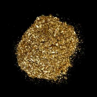 EKO glitre Allure, veľmi jemné, jemné zlaté 100 g