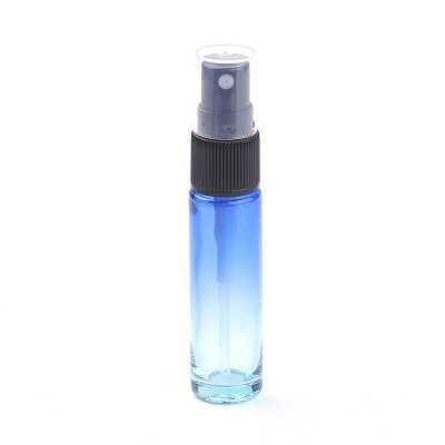 Sklenený rozprašovač na parfum, modrý 10 ml