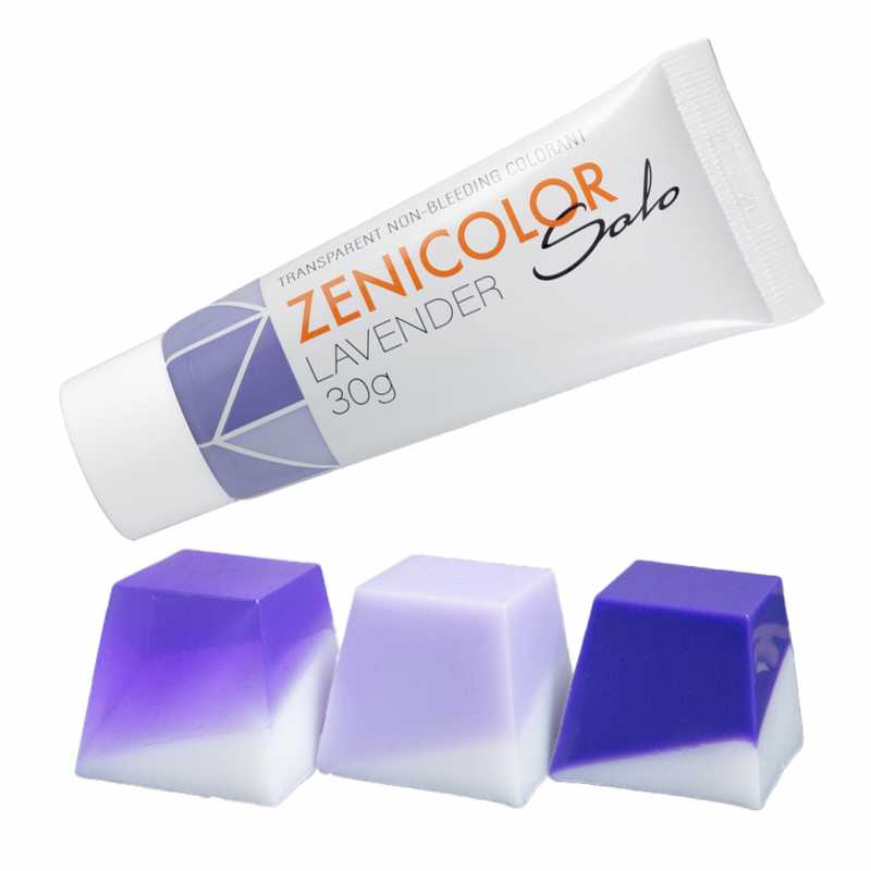 Farbivo do mydlovej hmoty, ZENICOLOR SOLO 30g, Lavender