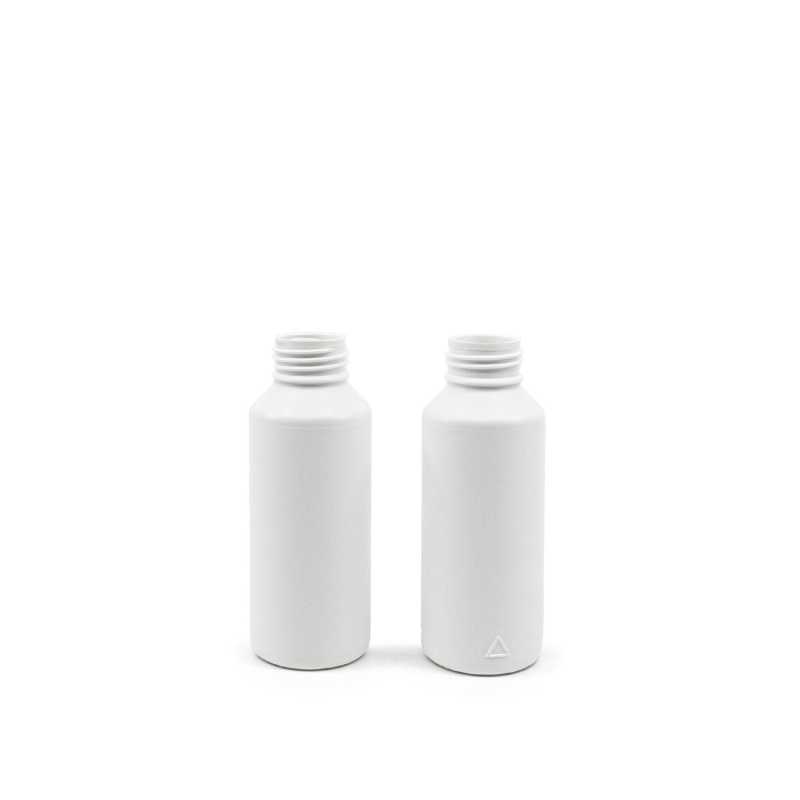 Plastová fľaška HDPE 28/410, biela, 100 ml