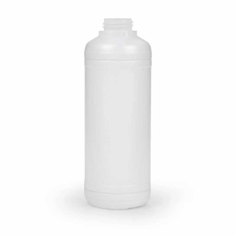 Plastová fľaška HDPE, biela, 1000 ml