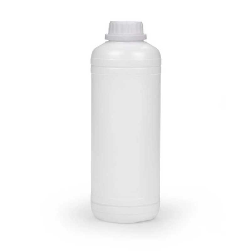 Plastová fľaška HDPE, biela, bezpečnostný vrchnák, 1000 ml